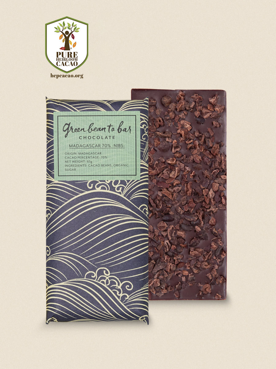 MADAGASCAR 70% -NIBS-
